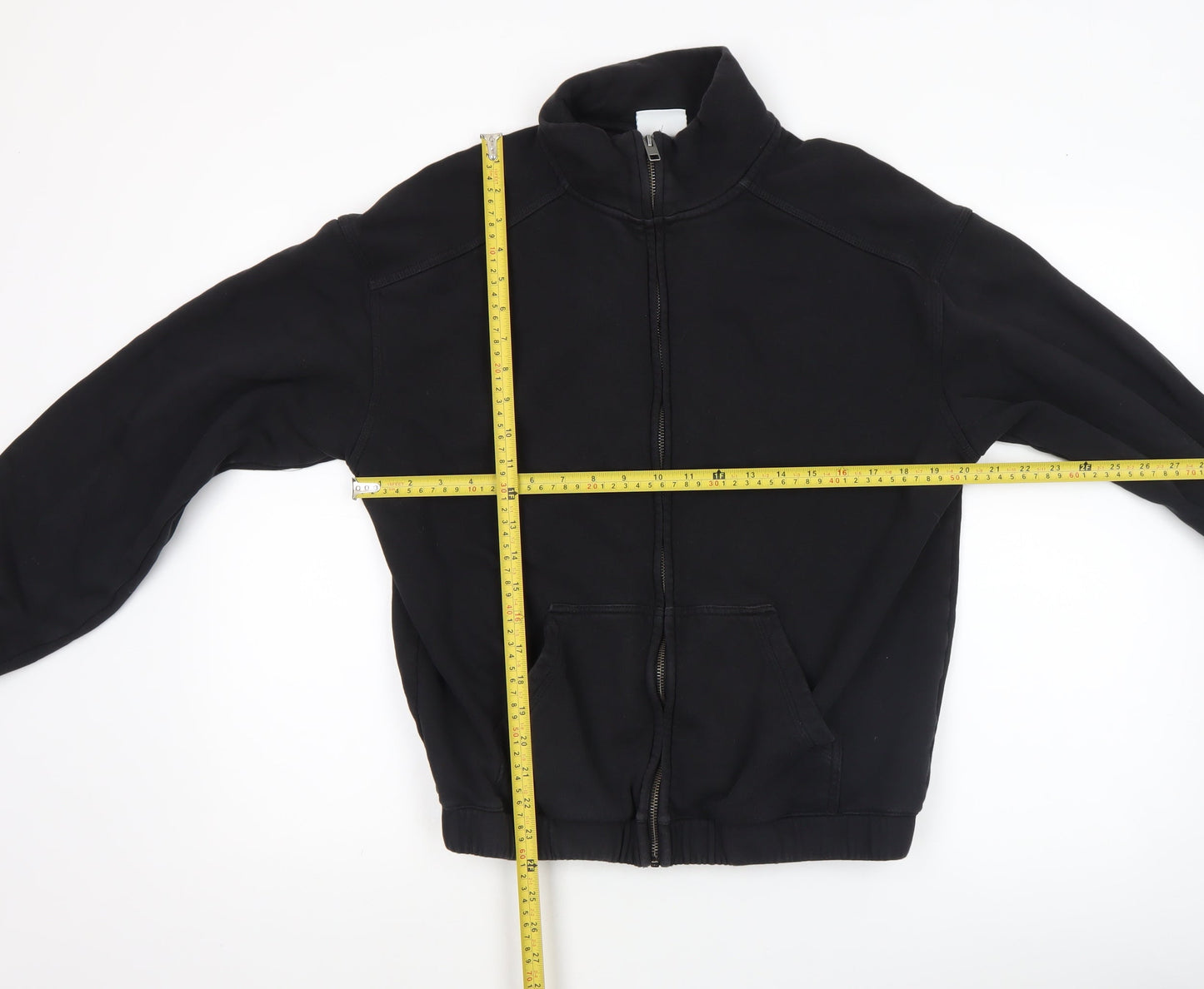 Mens UK Size 40 H&M Black Basic Jacket