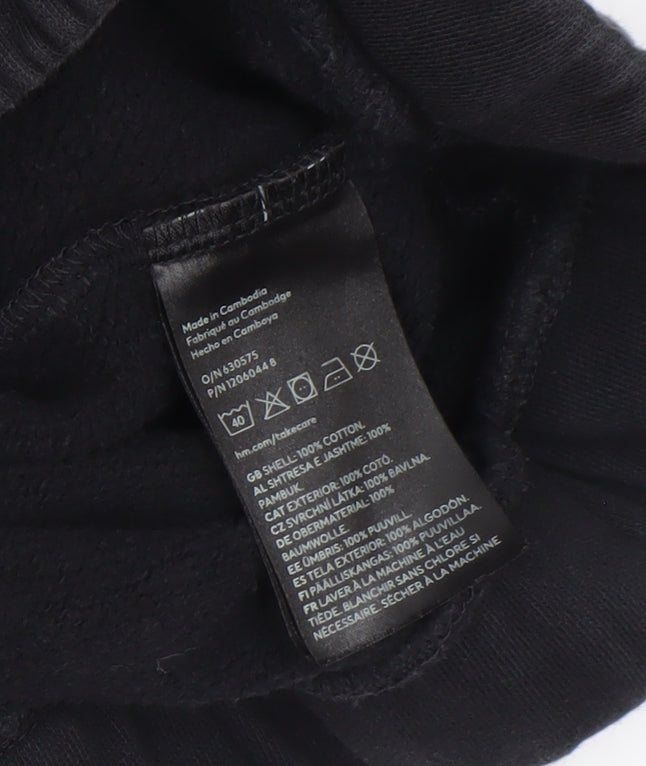 Mens UK Size 40 H&M Black Basic Jacket