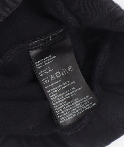 Mens UK Size 40 H&M Black Basic Jacket