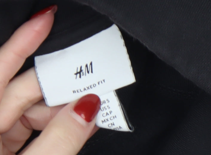 Mens UK Size 40 H&M Black Basic Jacket