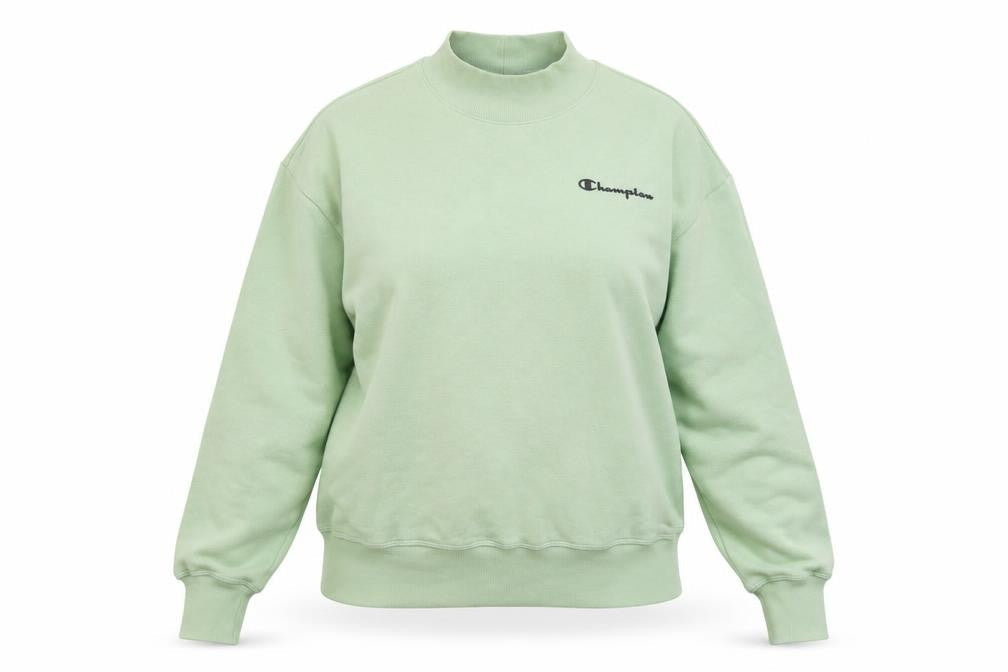 Womens UK Size XS Champion Green Pullover Sweatshirt