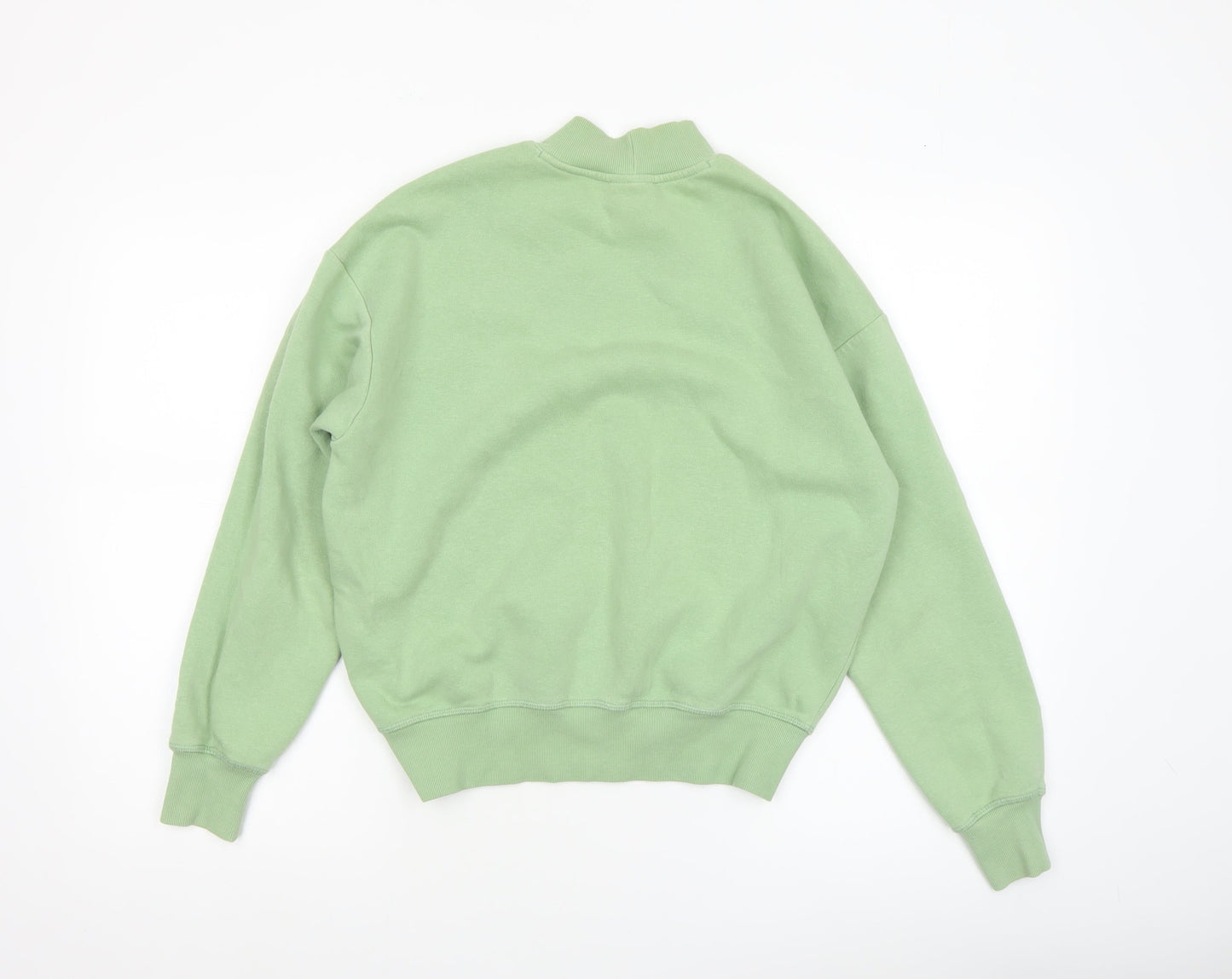 Womens UK Size XS Champion Green Pullover Sweatshirt