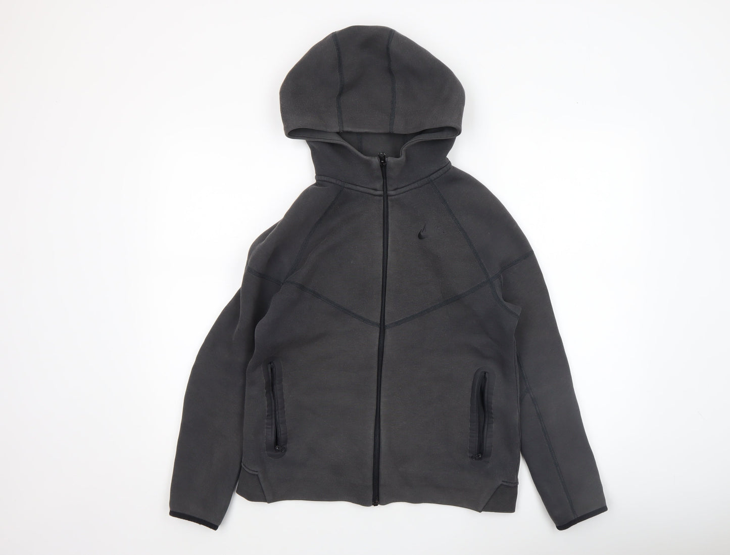 Boys UK Size XL Nike Black Full Zip Hoodie