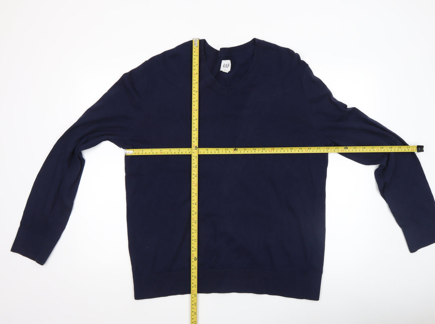 Mens UK Size L Gap Blue Pullover Jumper