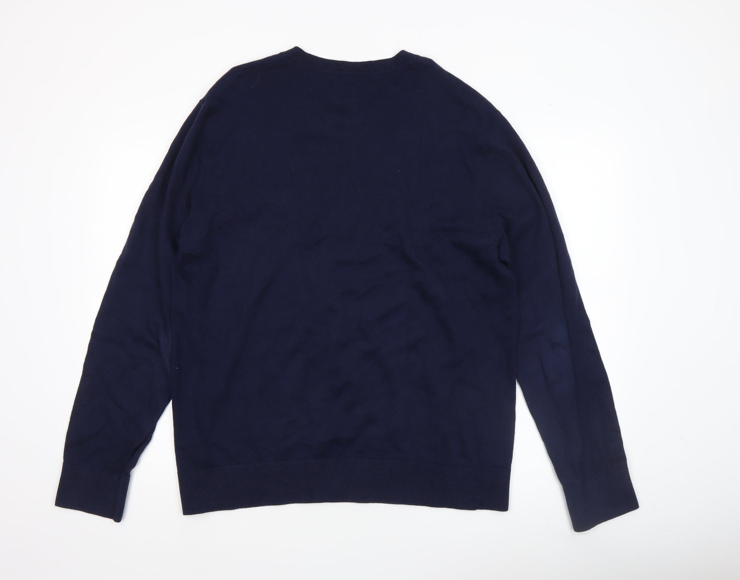 Mens UK Size L Gap Blue Pullover Jumper