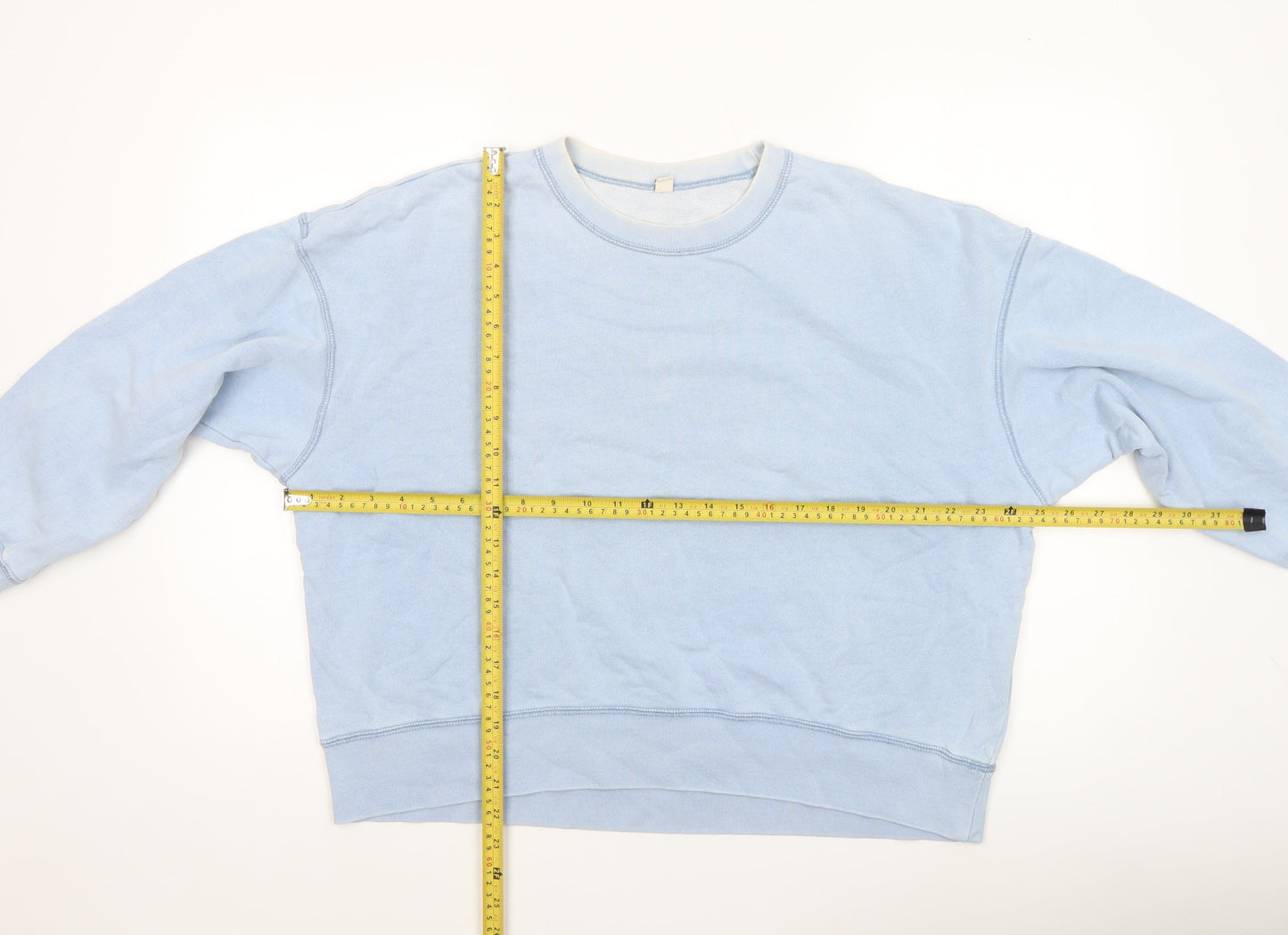 Womens UK Size XL Uniqlo Blue Pullover Sweatshirt