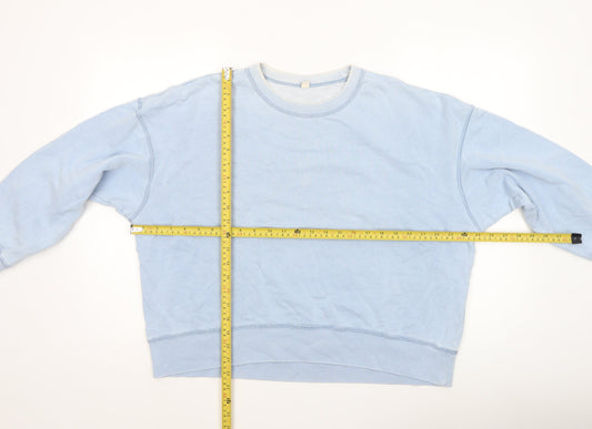 Womens UK Size XL Uniqlo Blue Pullover Sweatshirt