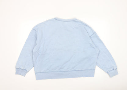 Womens UK Size XL Uniqlo Blue Pullover Sweatshirt