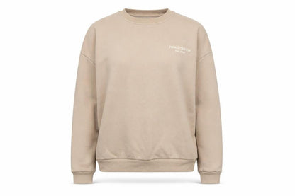 Womens UK Size S New Balance Beige Pullover Sweatshirt