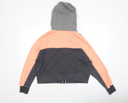 Womens UK Size 14 LA Gear Multicoloured Full Zip Hoodie