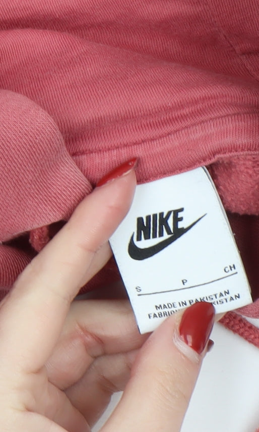 Mens UK Size S Nike Pink Pullover Hoodie