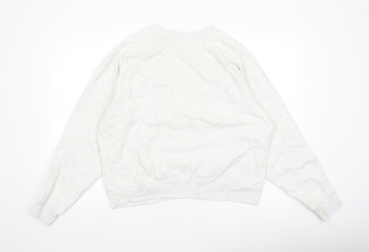 Womens UK Size L H&M Grey Pullover Sweatshirt
