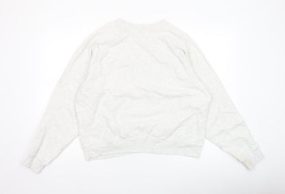 Womens UK Size L H&M Grey Pullover Sweatshirt