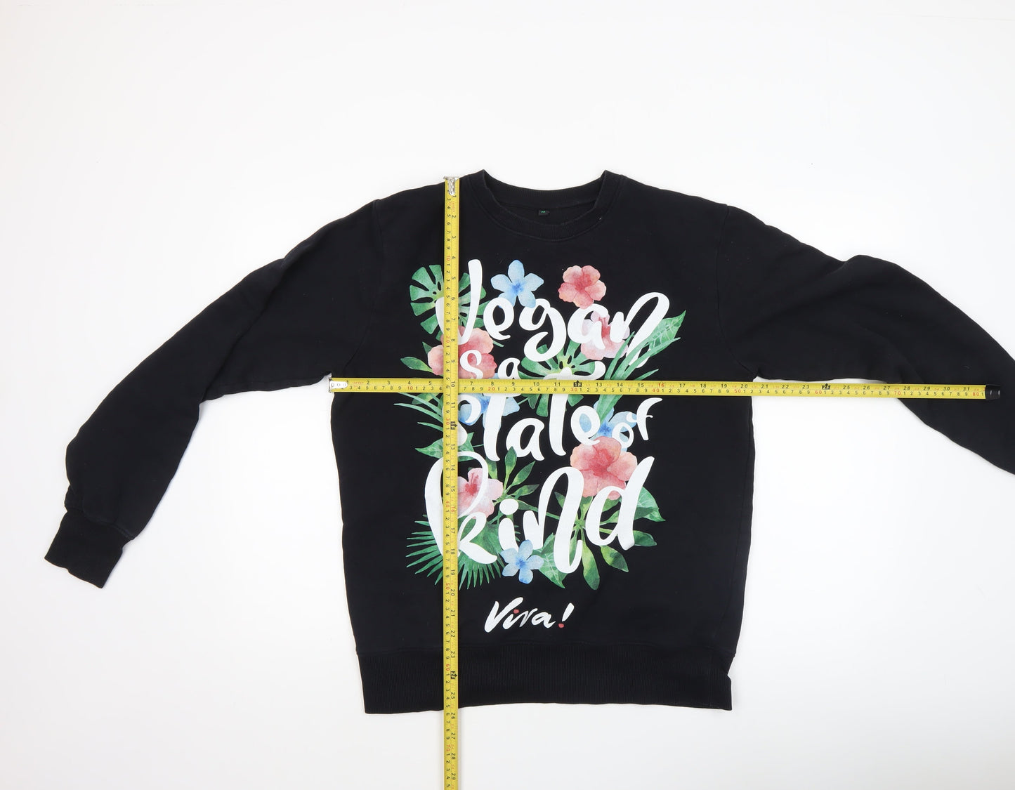 Womens UK Size M EarthPositive Black Pullover Sweatshirt