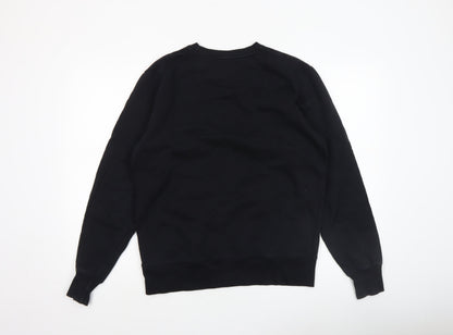 Womens UK Size M EarthPositive Black Pullover Sweatshirt