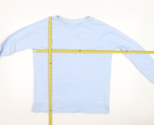 Womens UK Size 8 John Lewis Blue Pullover Sweatshirt
