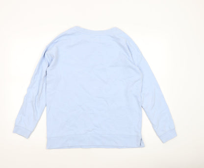 Womens UK Size 8 John Lewis Blue Pullover Sweatshirt