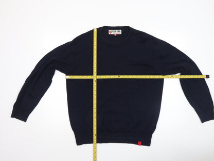 Mens UK Size M YOUR OWN EXPERIENCE Blue Pullover Jumper