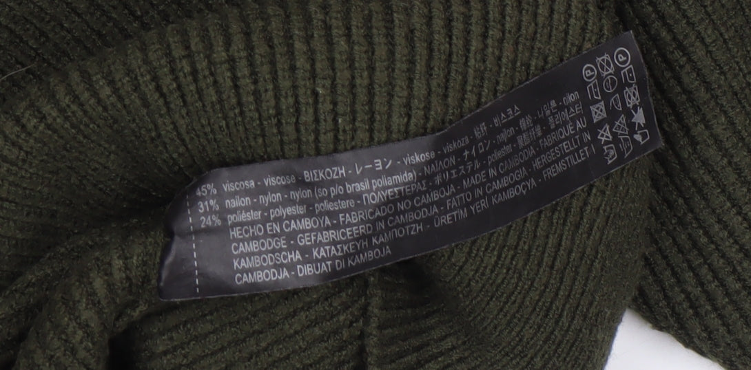Womens UK Size XL Zara Green Pullover Jumper