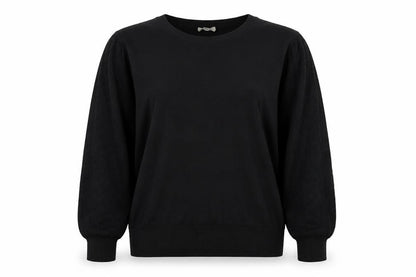 Womens UK Size L Patra Black Pullover Jumper