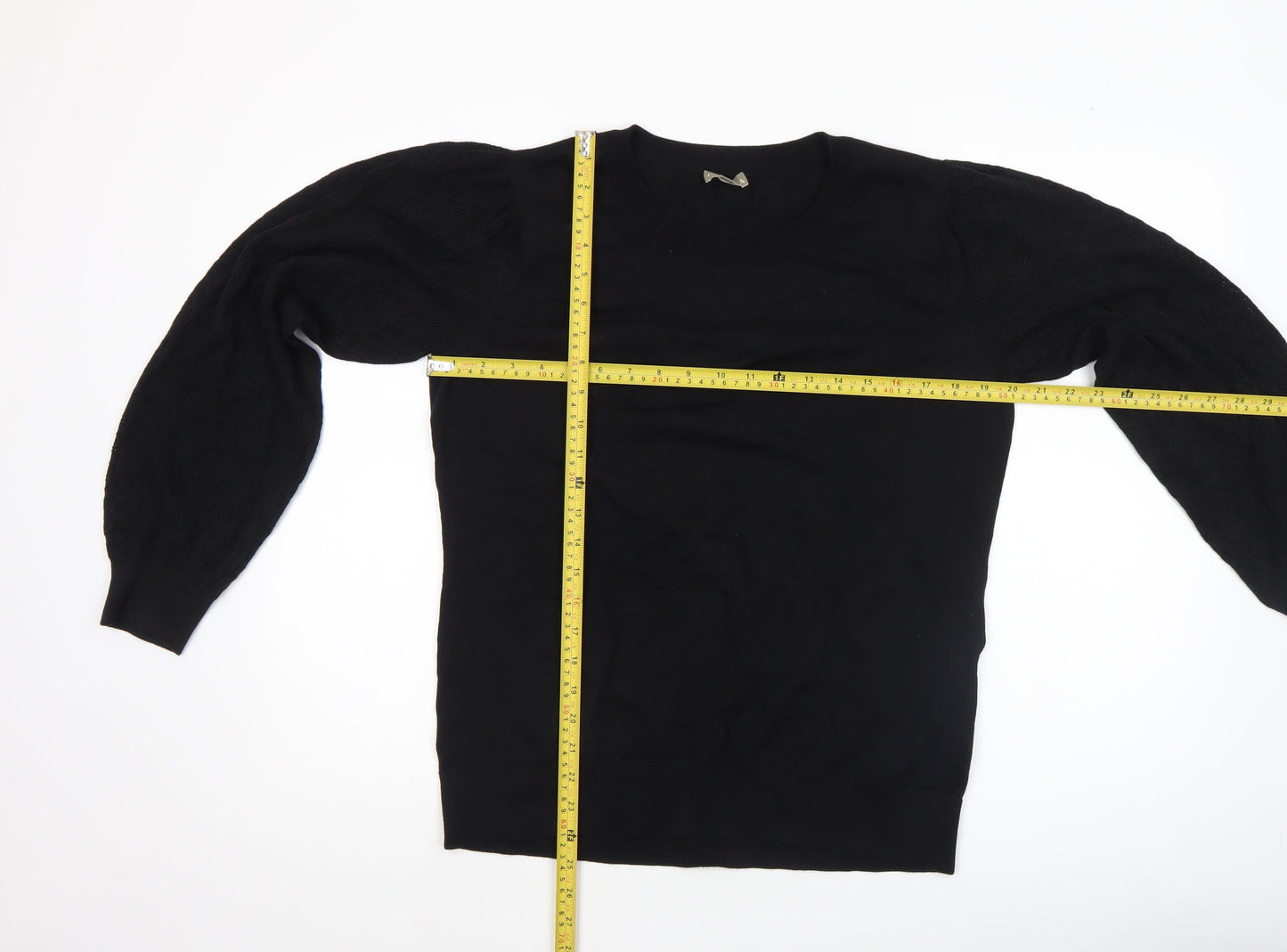 Womens UK Size L Patra Black Pullover Jumper