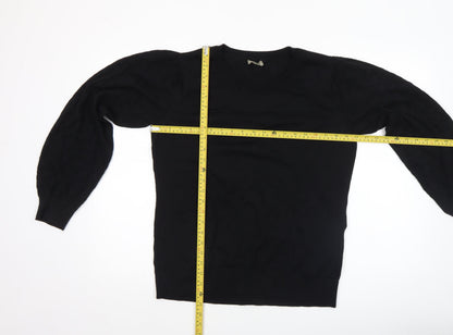 Womens UK Size L Patra Black Pullover Jumper