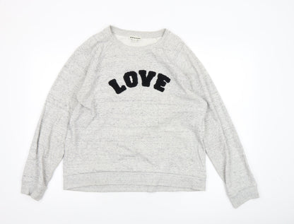 Womens UK Size L Whistles Grey Pullover Sweatshirt