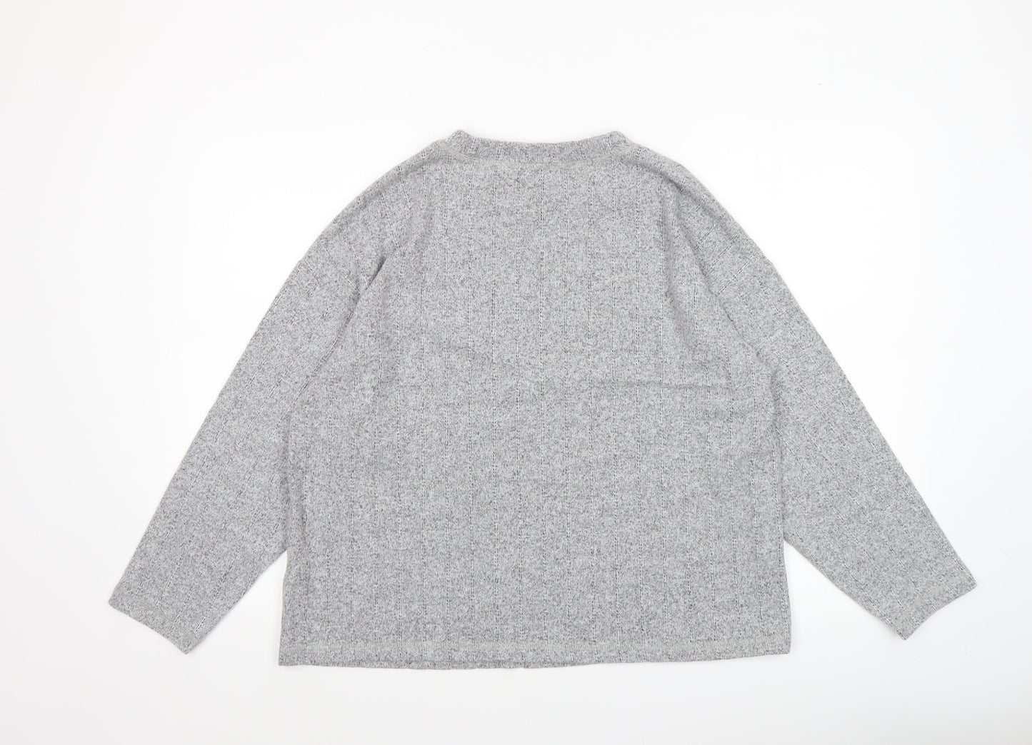 Womens UK Size 18 Marks and Spencer Grey Pullover Jumper