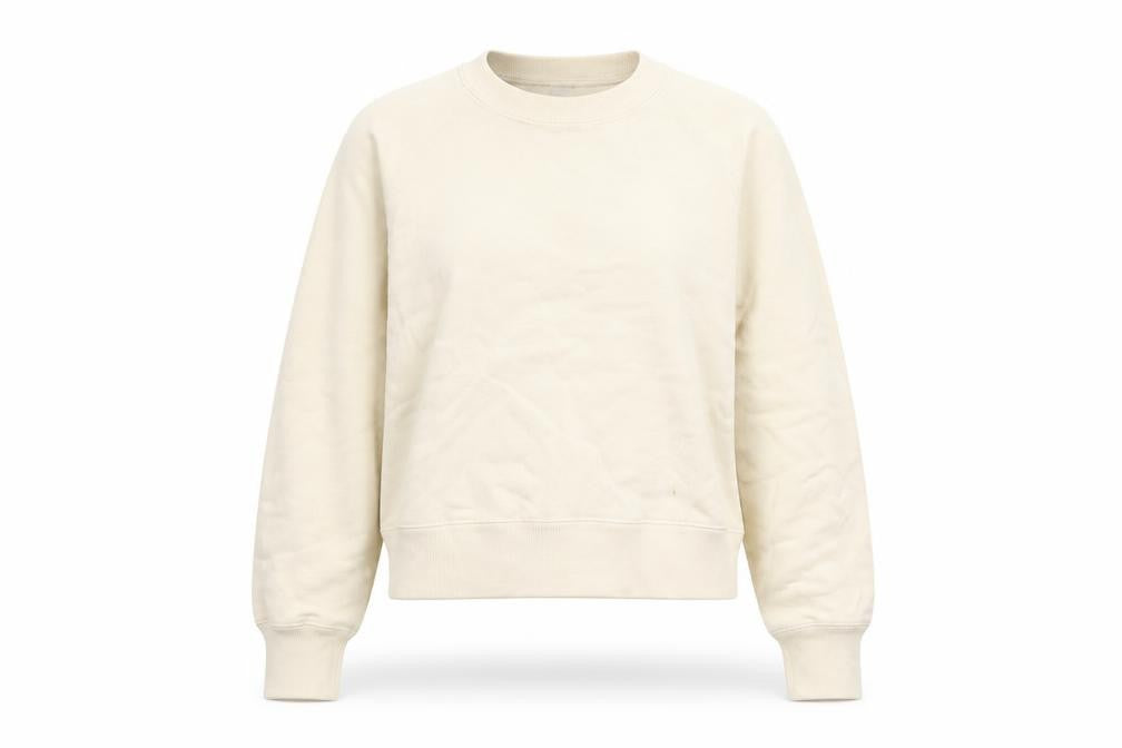 Womens UK Size XS Uniqlo Beige Pullover Sweatshirt