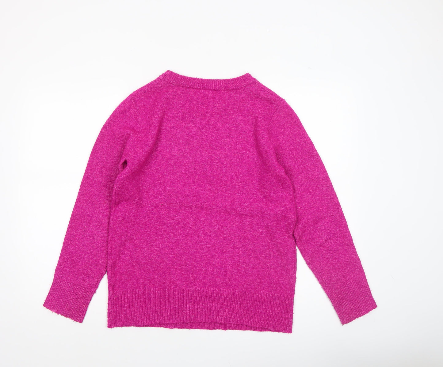 Womens UK Size 10 Bonmarché Pink Pullover Jumper