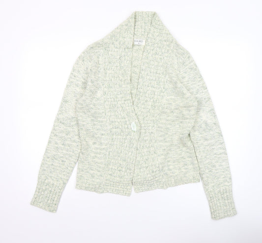 Womens UK Size 12 Kaliko Ivory Cardigan Jumper