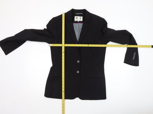 Womens UK Size 10 Austin Reed Regular Black Blazer