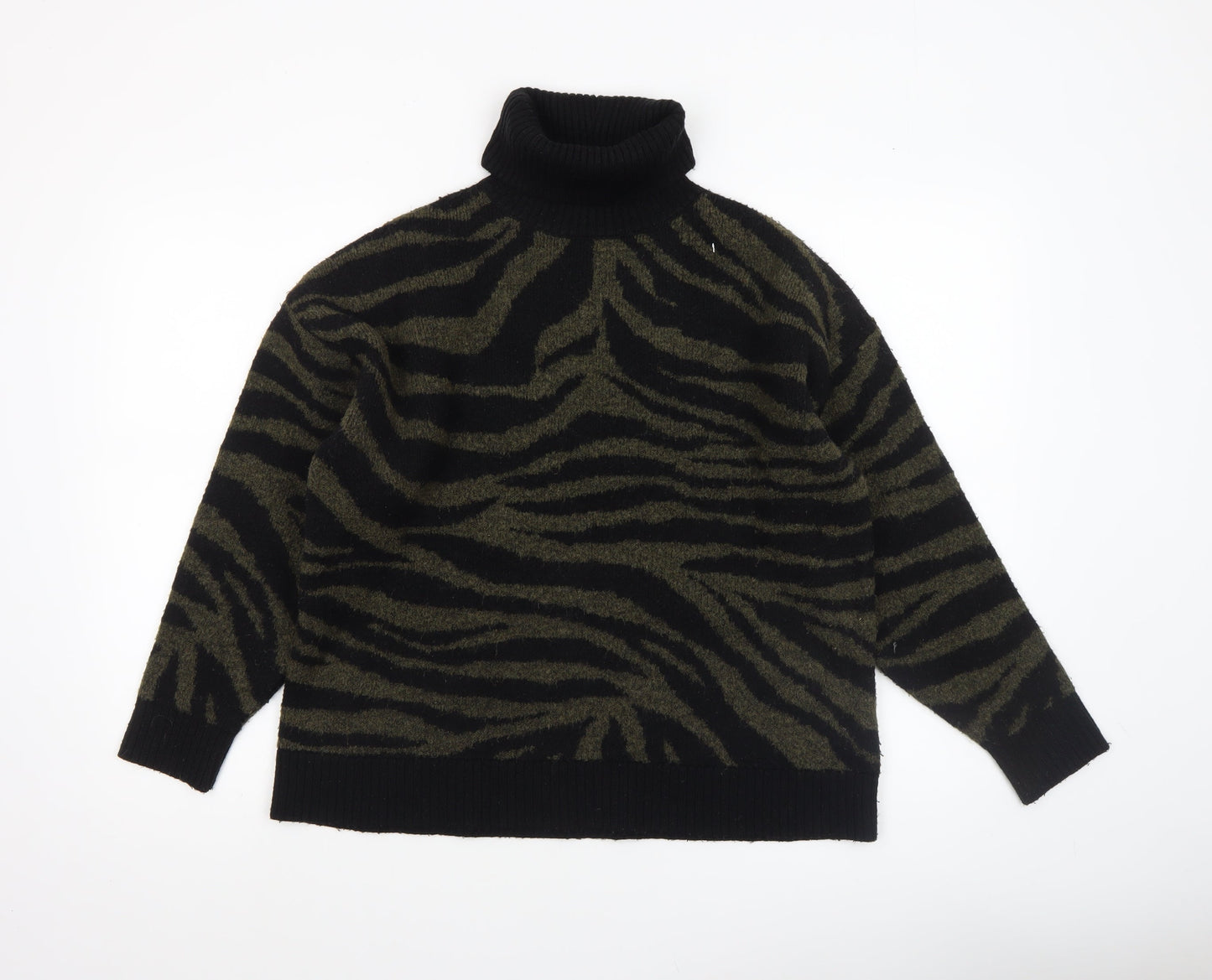 Womens UK Size M New Look Black Pullover Jumper