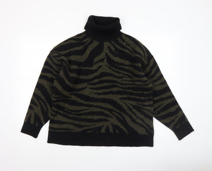 Womens UK Size M New Look Black Pullover Jumper