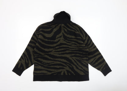 Womens UK Size M New Look Black Pullover Jumper
