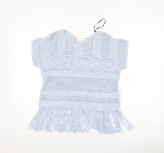 Womens UK Size S Marks and Spencer Blue Camisole Blouse