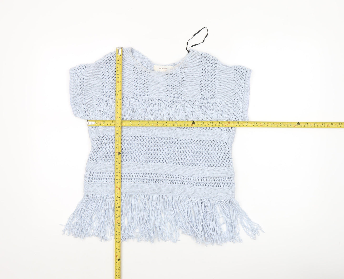 Womens UK Size S Marks and Spencer Blue Camisole Blouse
