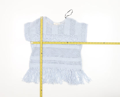 Womens UK Size S Marks and Spencer Blue Camisole Blouse