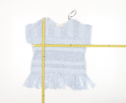 Womens UK Size S Marks and Spencer Blue Camisole Blouse