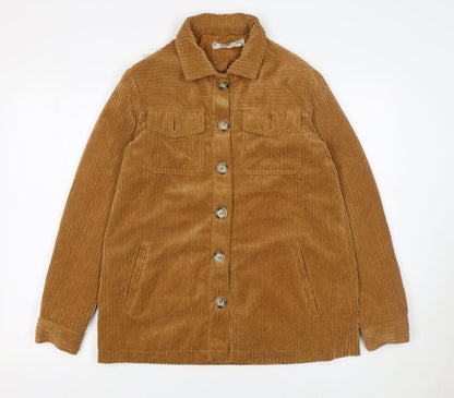 Womens UK Size S K.Zell Brown Basic Jacket