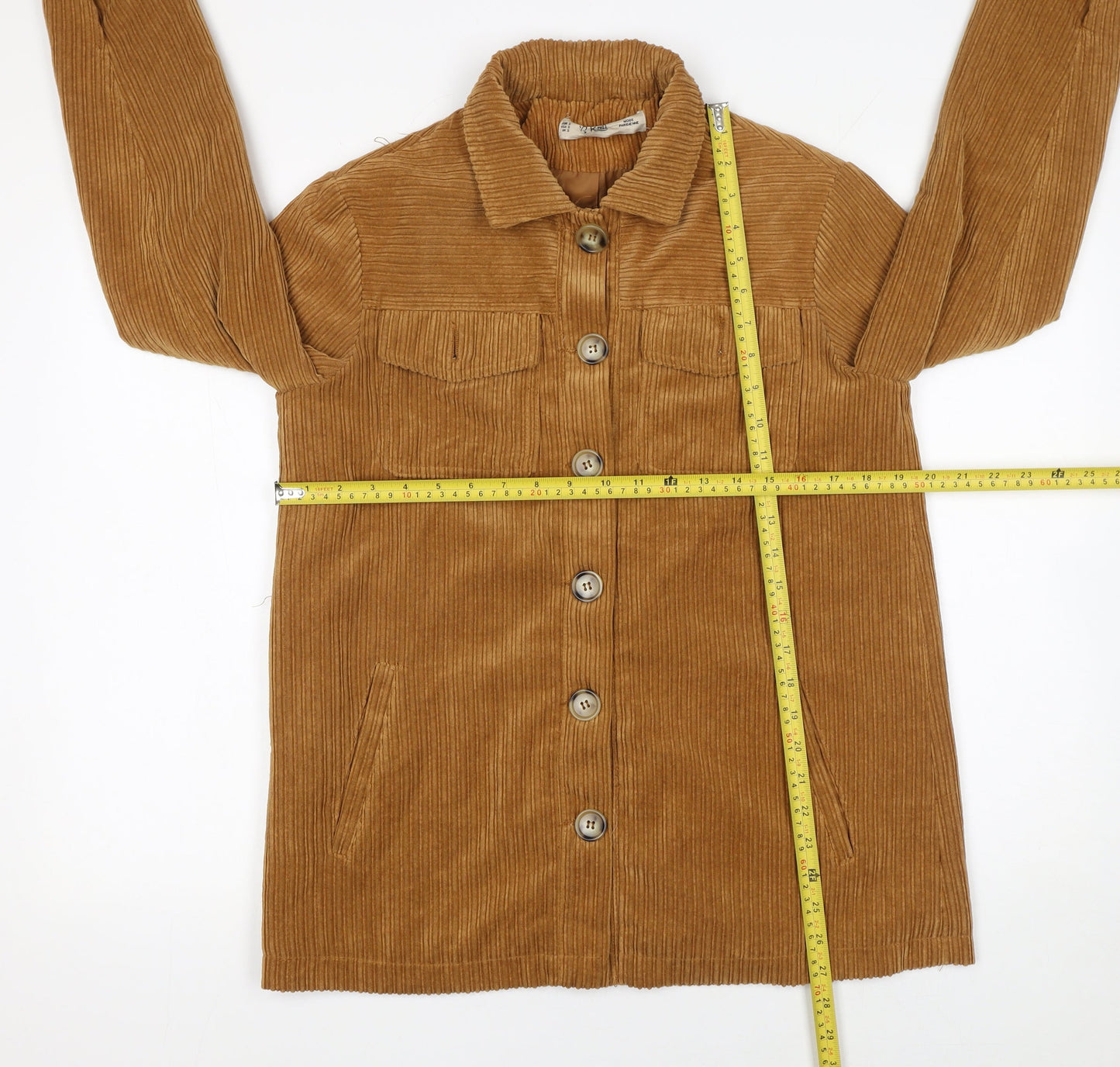 Womens UK Size S K.Zell Brown Basic Jacket