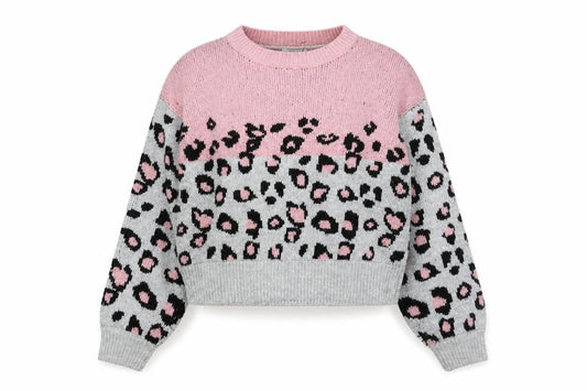 Girls UK Size 11 Years Kylie Pink Pullover Jumper