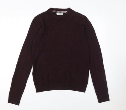 Mens UK Size S JACK & JONES Brown Pullover Jumper