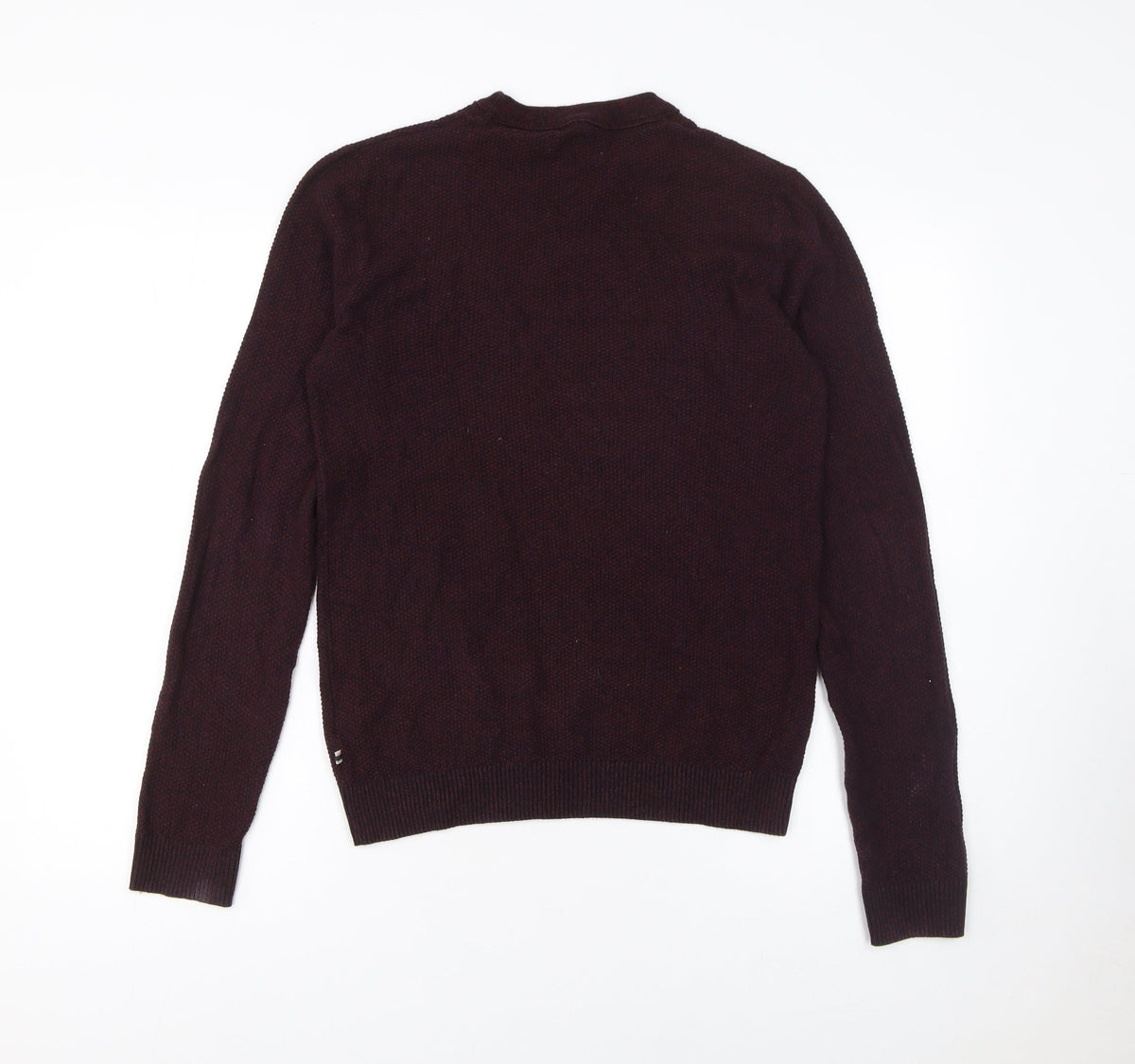 Mens UK Size S JACK & JONES Brown Pullover Jumper