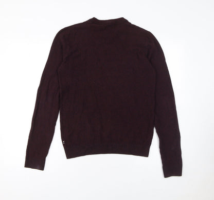 Mens UK Size S JACK & JONES Brown Pullover Jumper