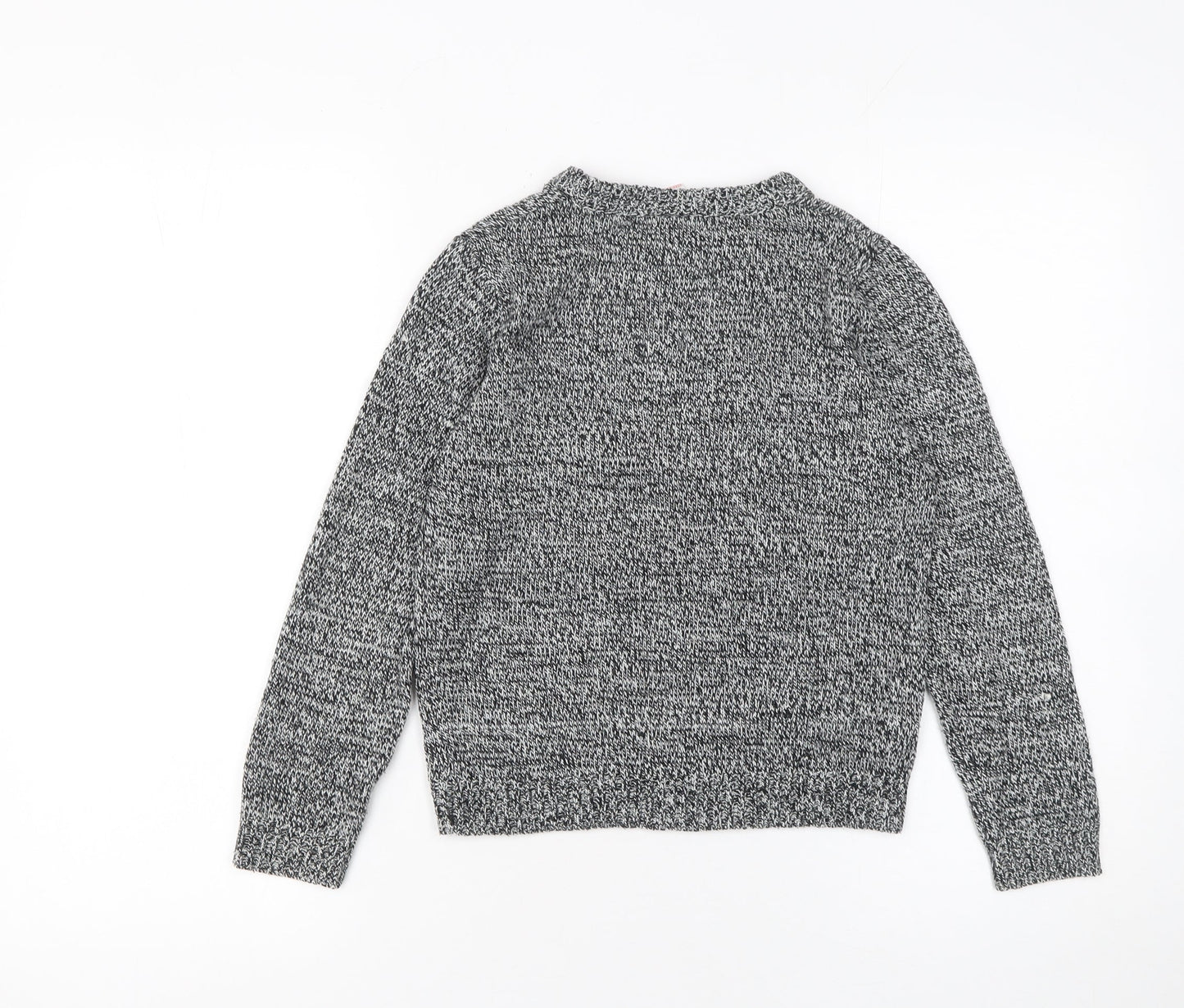 Boys UK Size 7-8 Years Lily & Dan Grey Pullover Jumper