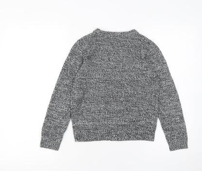 Boys UK Size 7-8 Years Lily & Dan Grey Pullover Jumper