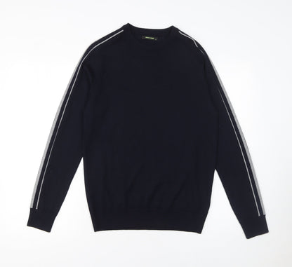 Mens UK Size M Remus Uomo Blue Pullover Jumper