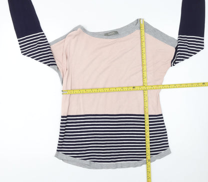 Womens UK Size S Oasis Multicoloured Pullover Jumper