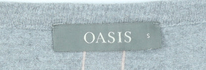 Womens UK Size S Oasis Multicoloured Pullover Jumper